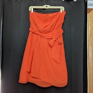 Express Strapless dress